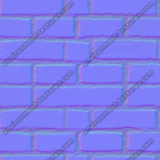 Seamless Textures of Wall Bricks + Normal & Bump Mapping